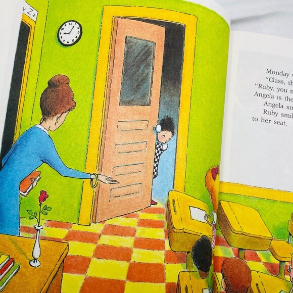 Ruby The Copycat Book & Cassette Set By Peggy Rathmann - Picture 8 of 13